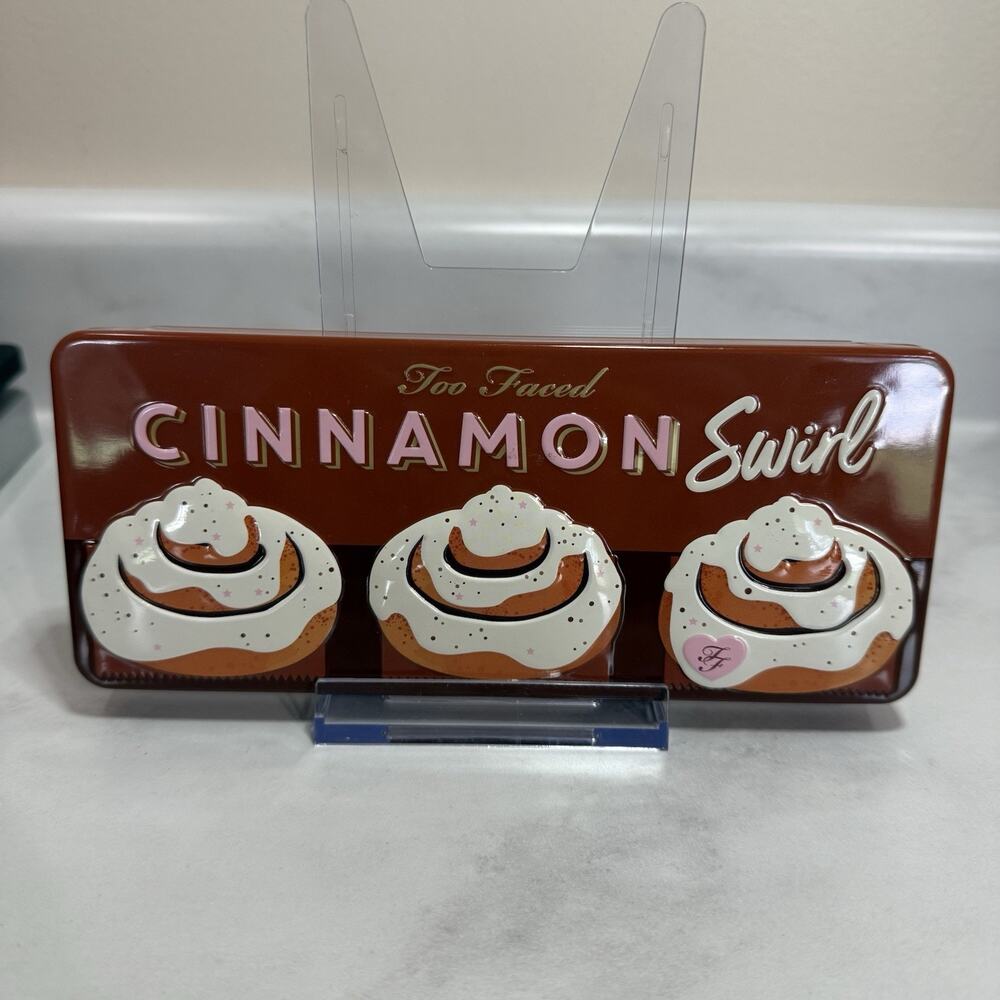 Too Faced Cinnamon Swirl 18 Eyeshadow Palette SWEET & SPICY Limited Edition NEW